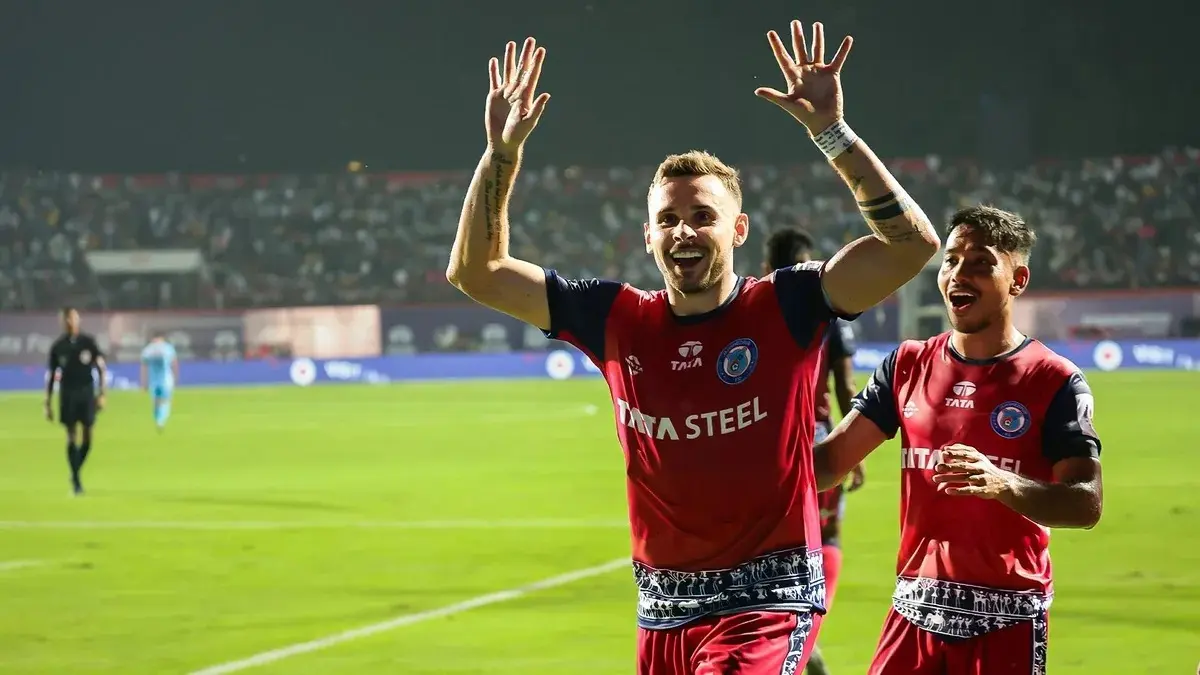 ISL: Jamshedpur FC see off Hyderabad FC to move to second spot Jamshedpur FC see off Hyderabad FC to move to second spot