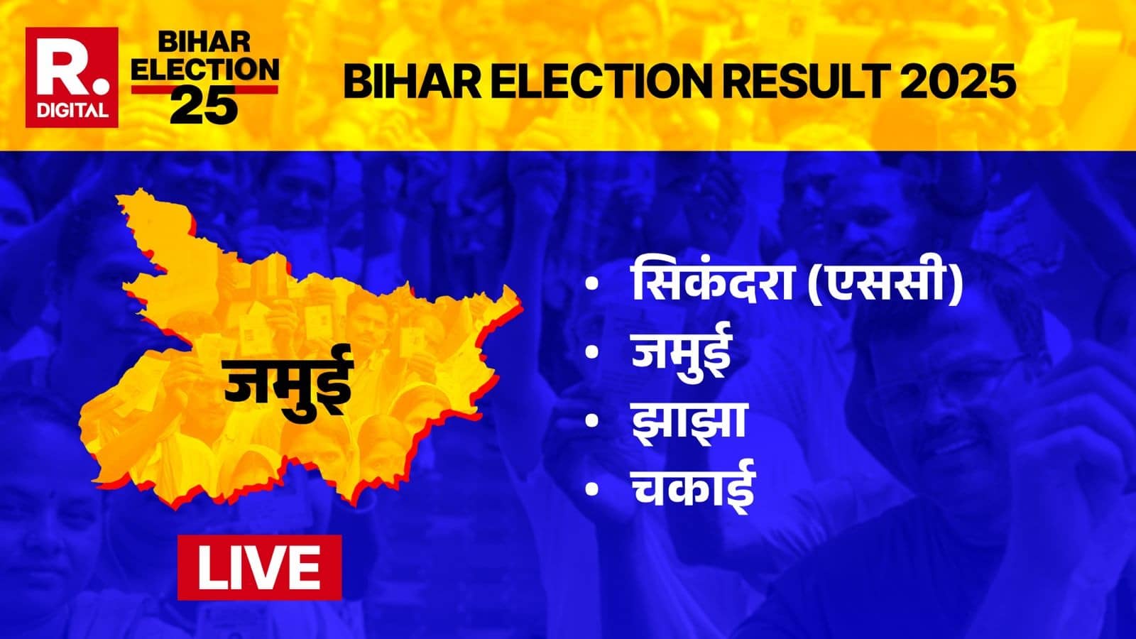 Jamui Election Results Live Updates