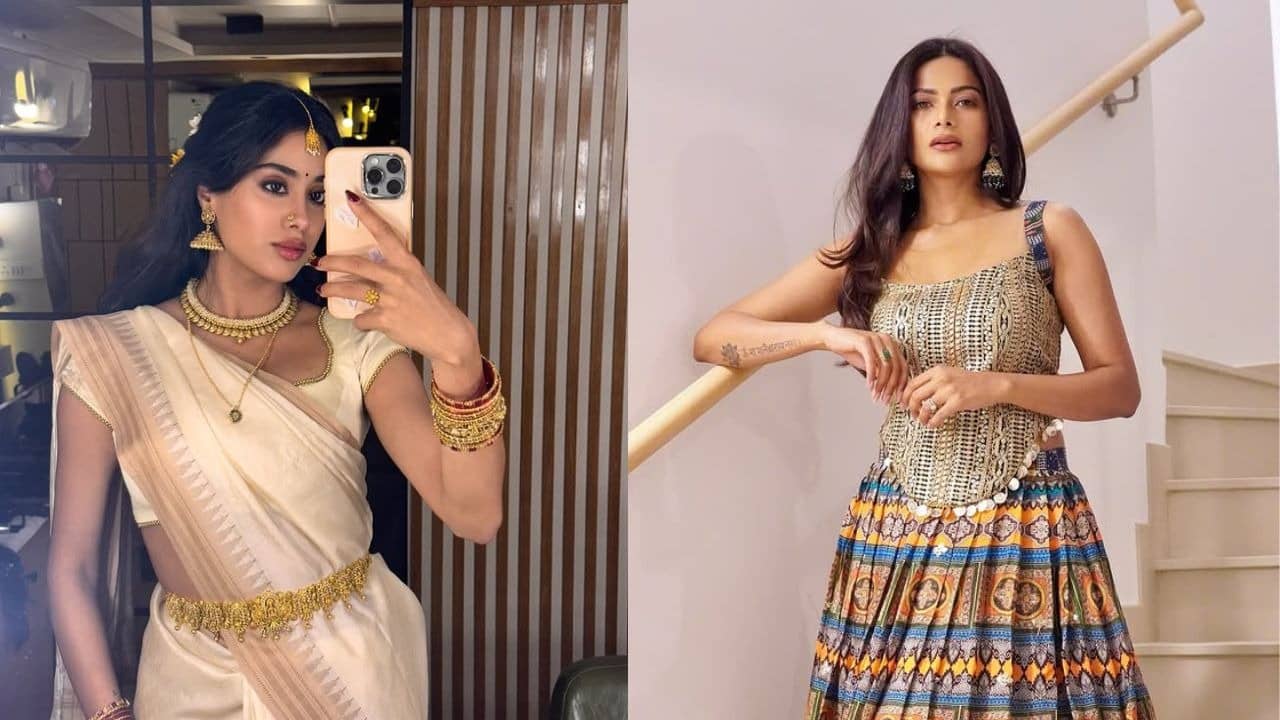 Janhvi Kapoor and Pavithra Menon