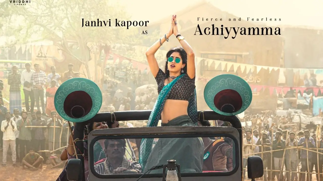 Janhvi Kapoor Peddi look