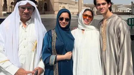 jannat zubair eid celebration