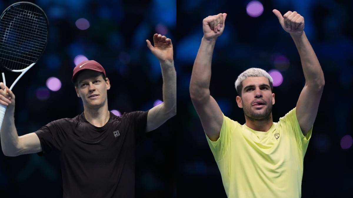 Jannik Sinner and Carlos Alcaraz