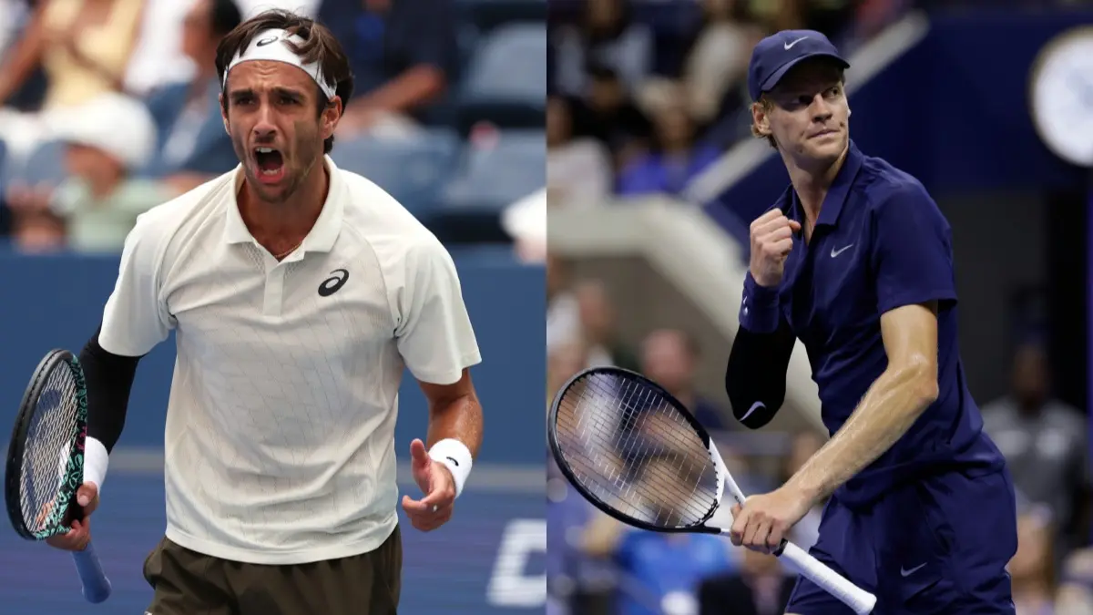 Jannik Sinner vs Lorenzo Musetti Live Streaming: When And Where To Watch US Open Quarter-Final Match Live In India? Jannik Sinner vs Lorenzo Musetti
