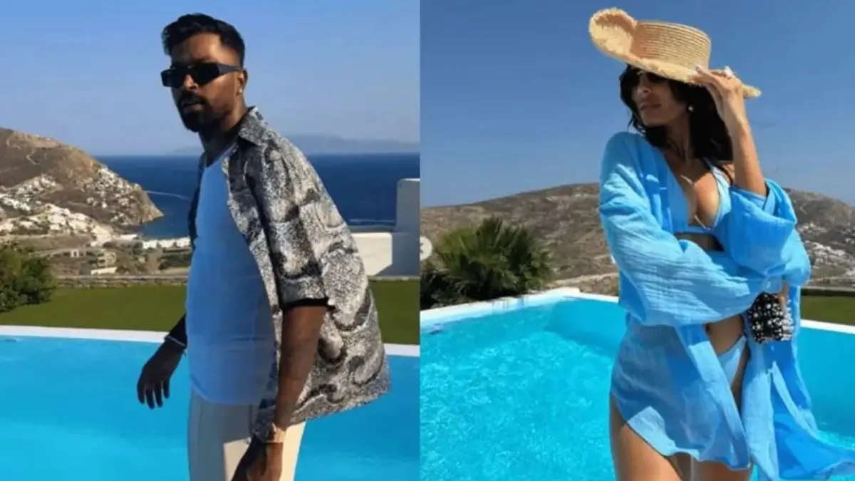 Jasmin Walia Hardik Pandya