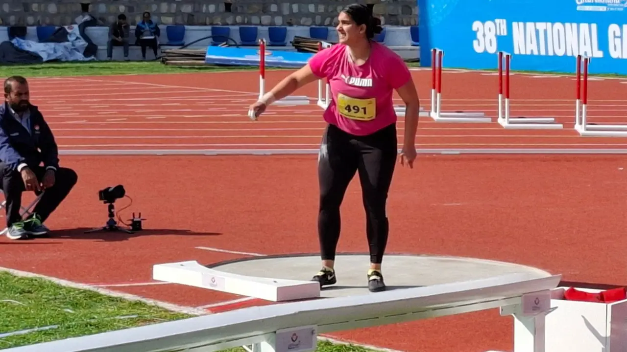 Jasmine Kaur shot put