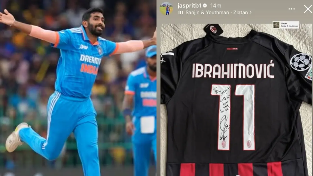 'Woohoo...': Jasprit Bumrah Gets Signed Jersey From Zlatan Ibrahimovic Ahead of Asia Cup 2025 Jasprit Bumrah