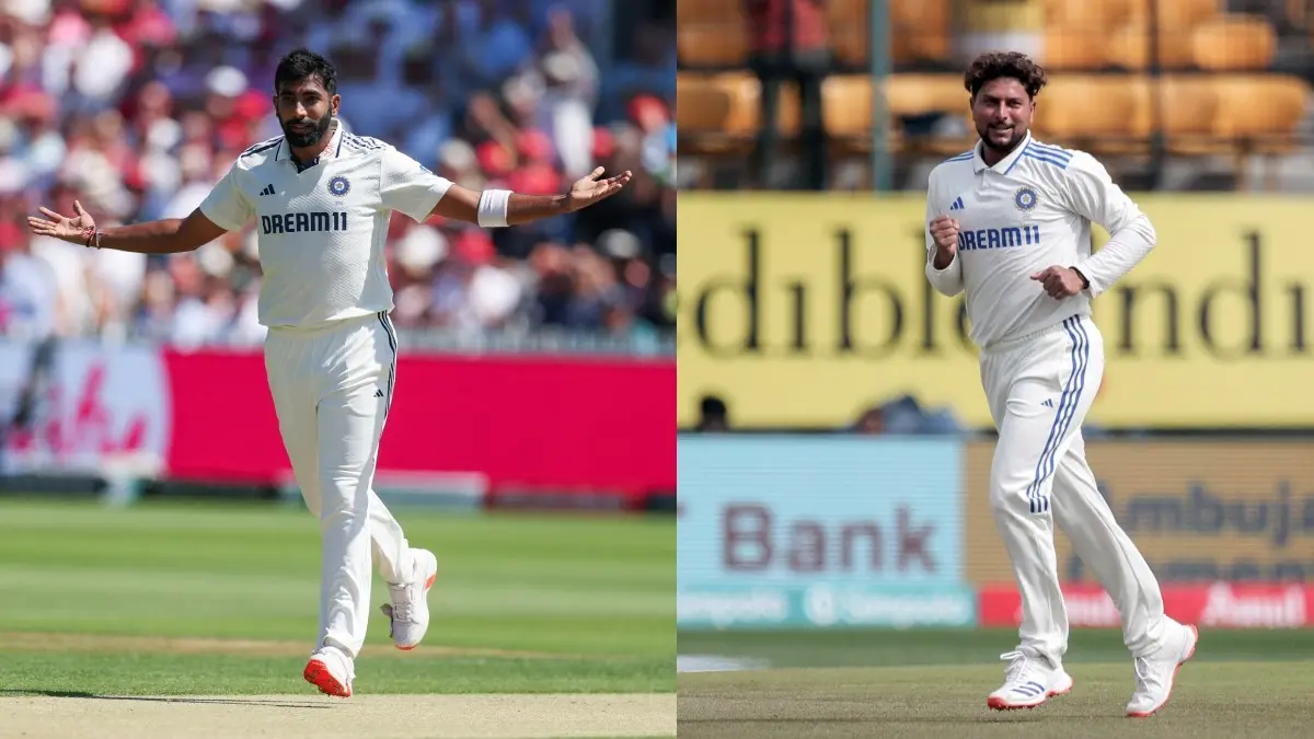 Jasprit Bumrah and Kuldeep Yadav