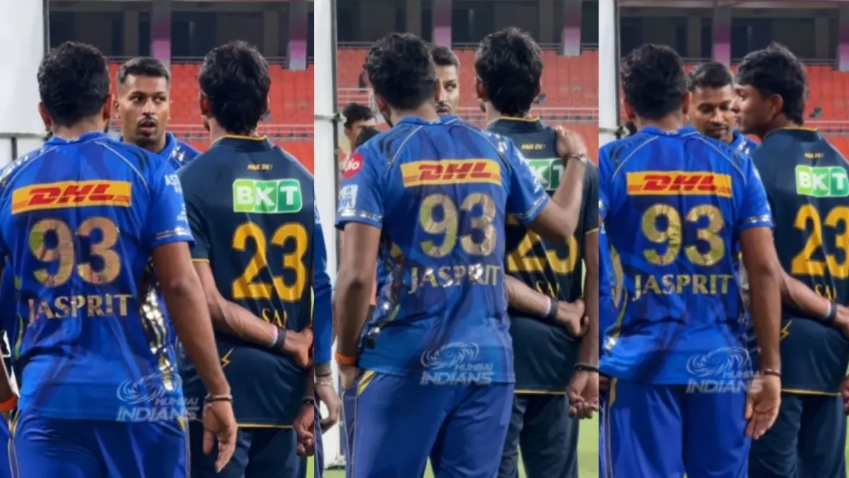Jasprit Bumrah bonds with Sai Sudharsan following GT vs MI clash in the IPL 2025 Eliminator