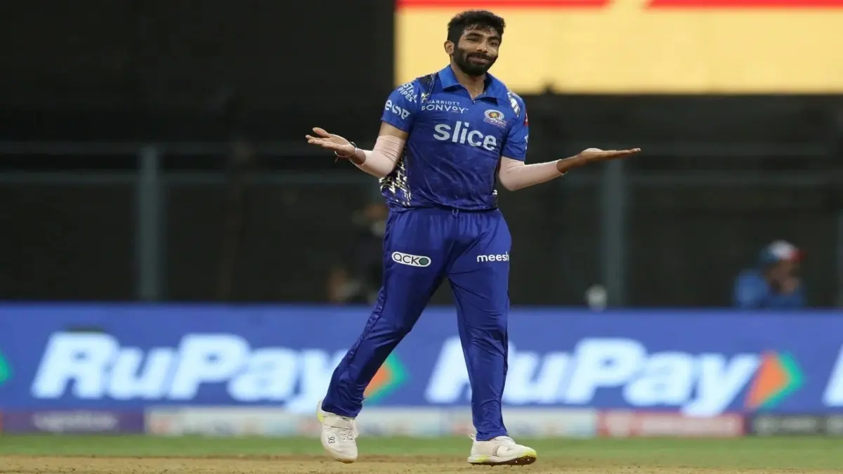 Jasprit Bumrah in action