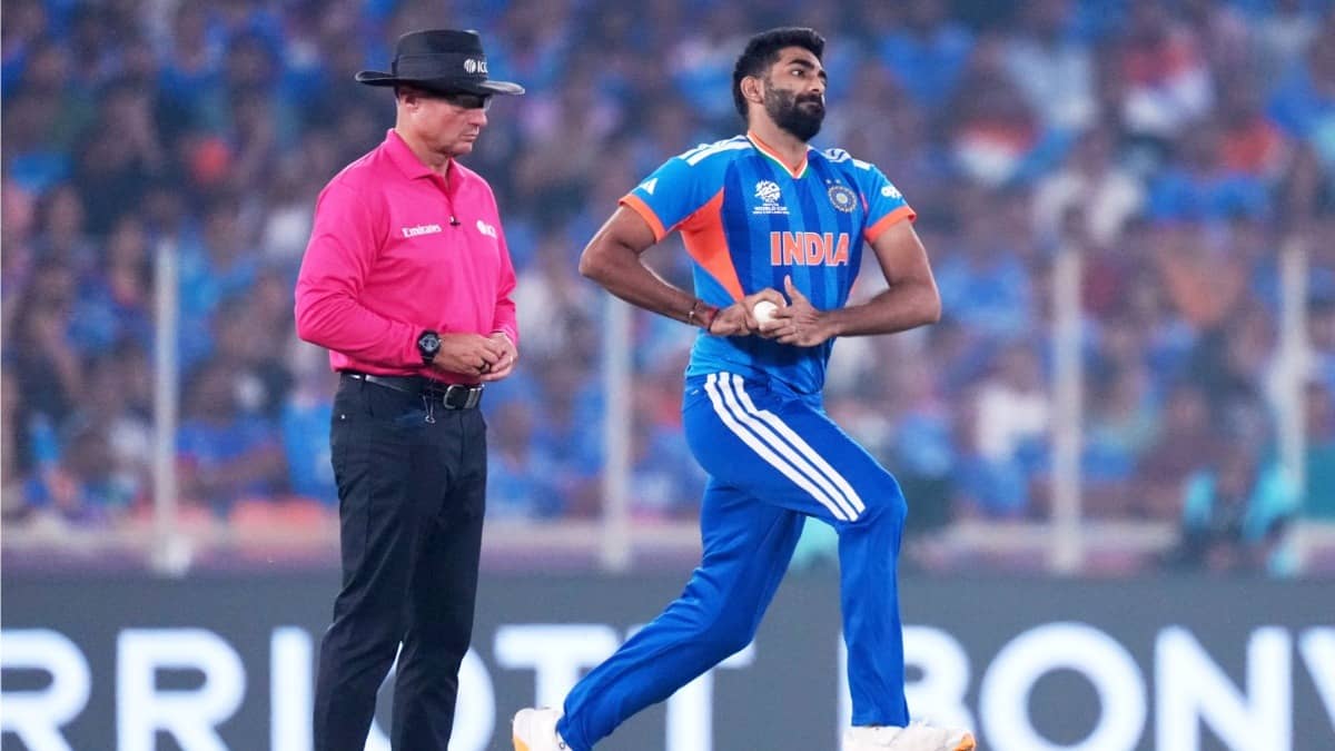 Jasprit Bumrah in action against South Africa