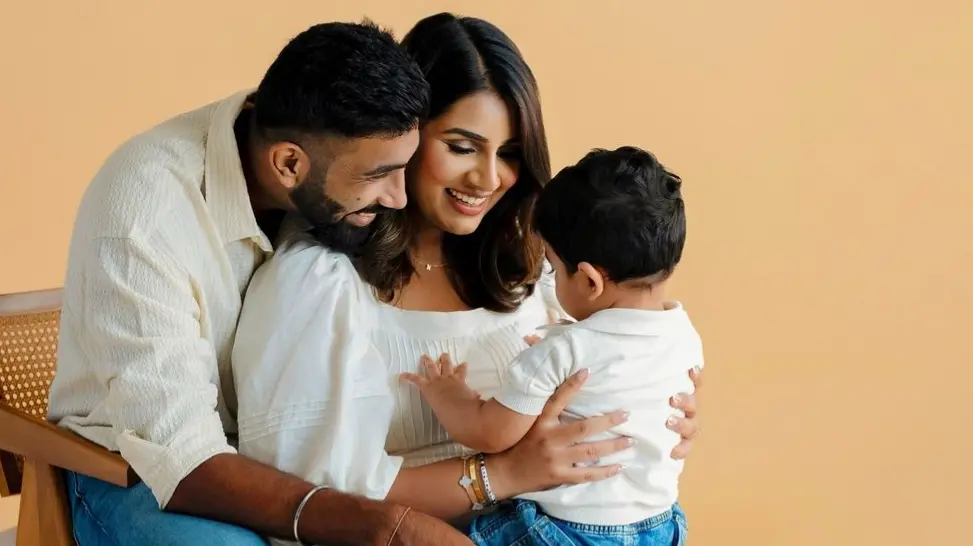 Jasprit Bumrah Son Angad 1st Birthday