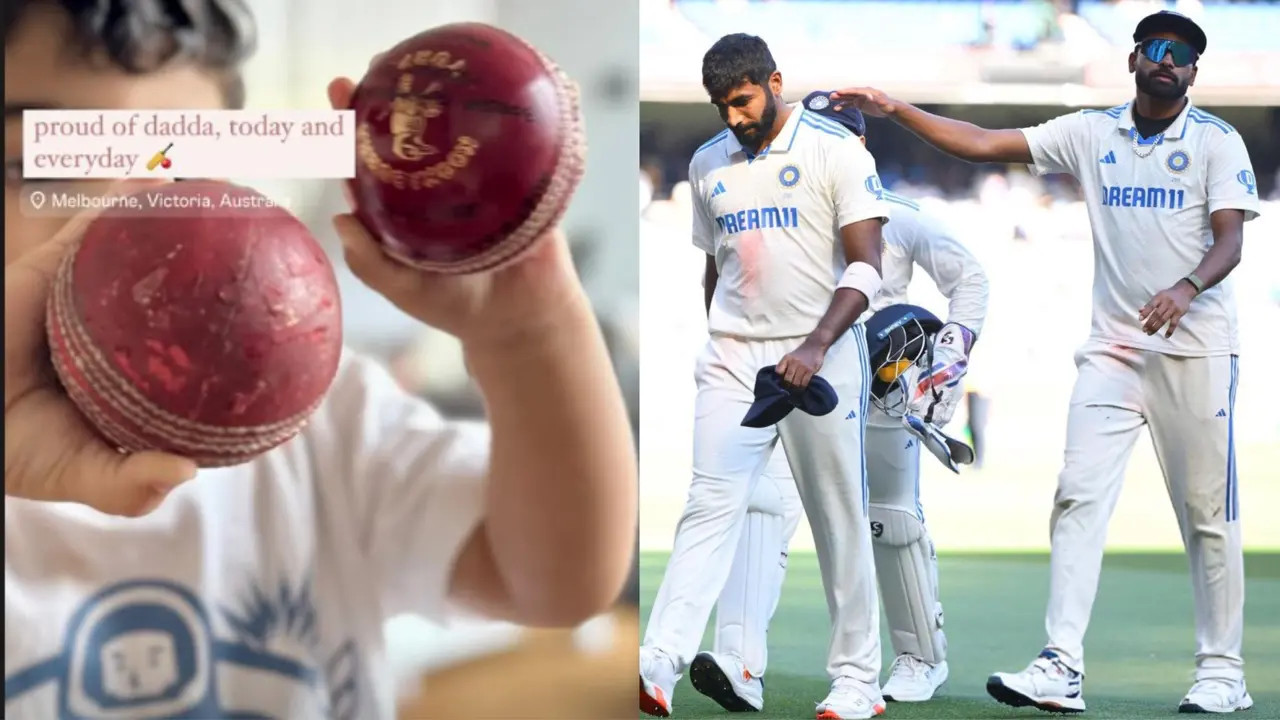 jasprit bumrah wife sanjana ganesan heartfelt post of son