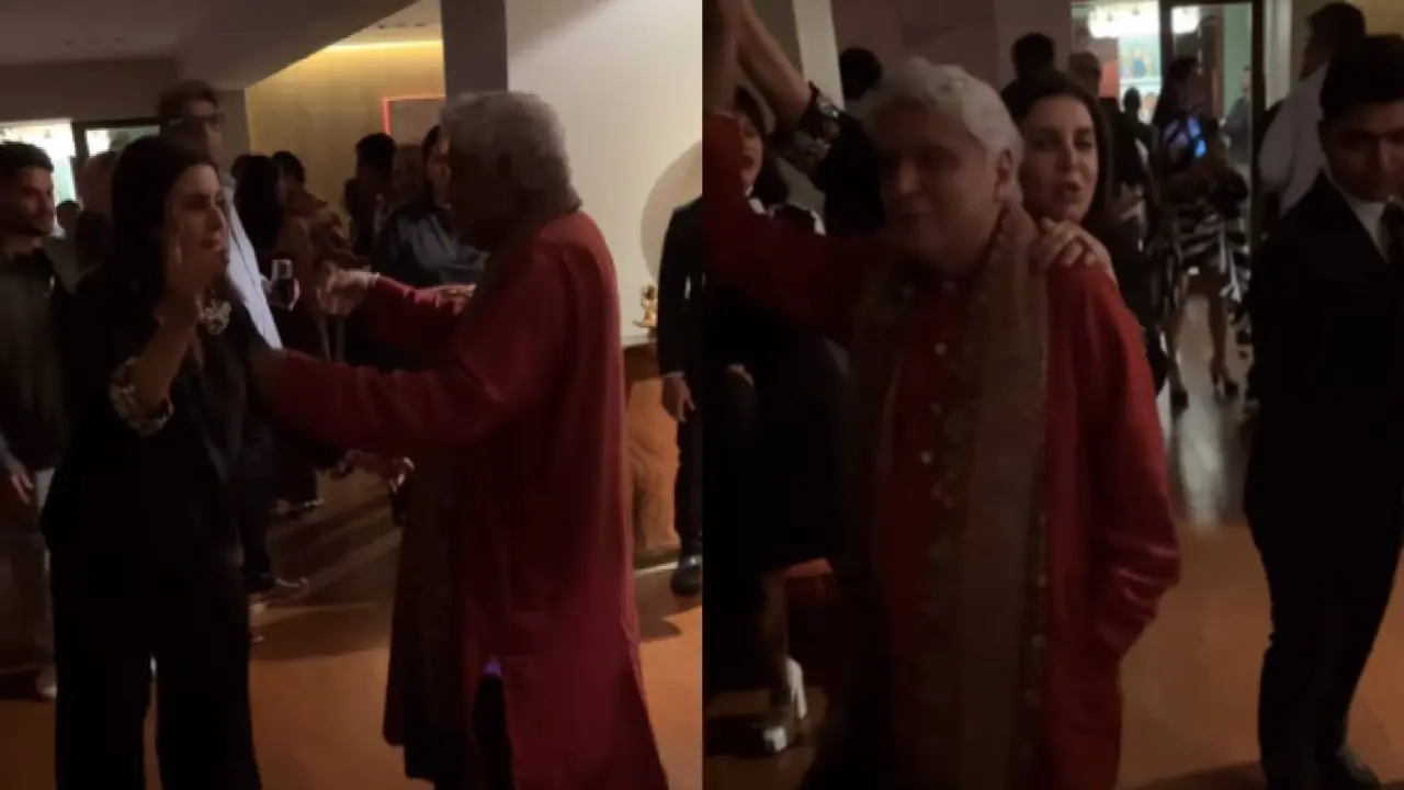 Javed Akhtar and Farah Khan