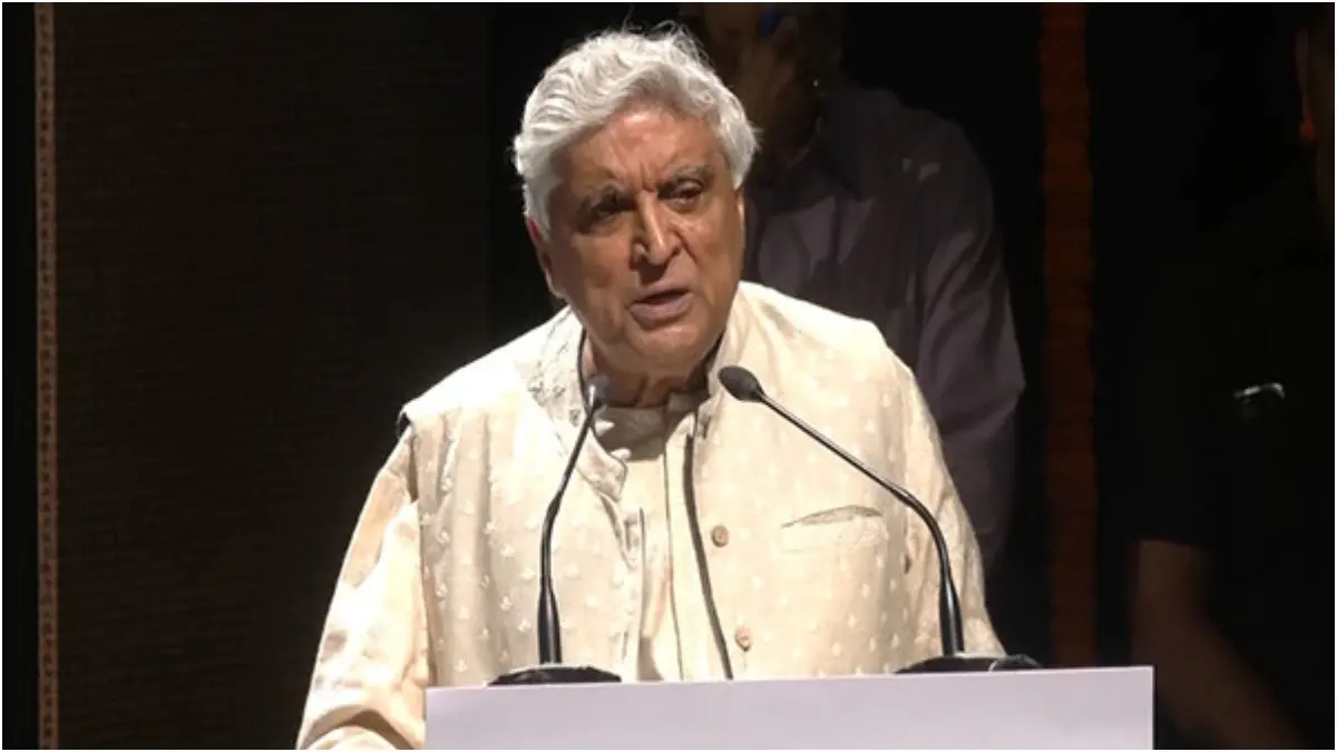 A file photo of Javed Akhtar