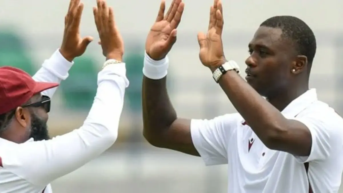 'He Loves Performing vs Australia': Jayson Seales Lavishes Praise on Shamar Joseph After Dream Spell Javier Seales fires vs Australia