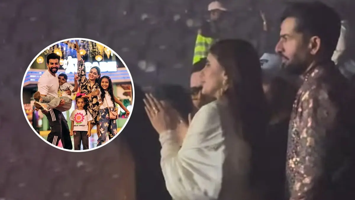 Jay Bhanushali-Miesha Iyer Attend Concert