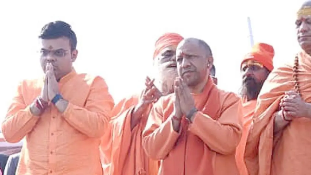Jay Shah and Amit Shah in Mahakumbh