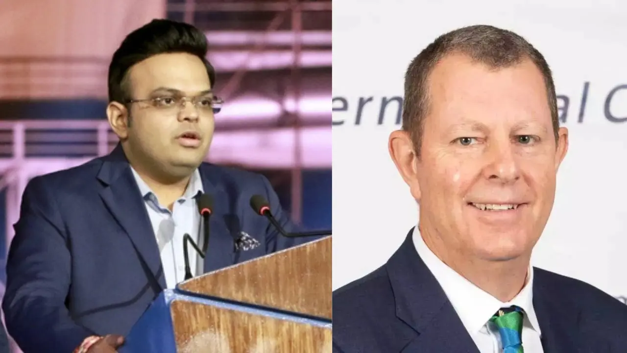 Jay Shah and Greg Barclay