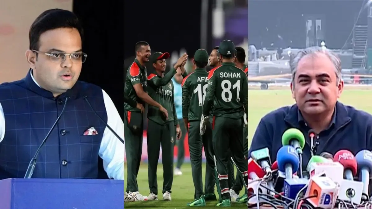 India vs Pakistan is Happening; Bangladesh Biggest Loser in PCB vs BCCI vs ICC Face Off Jay Shah, Bangladesh Cricket Team, Mohsin Naqvi