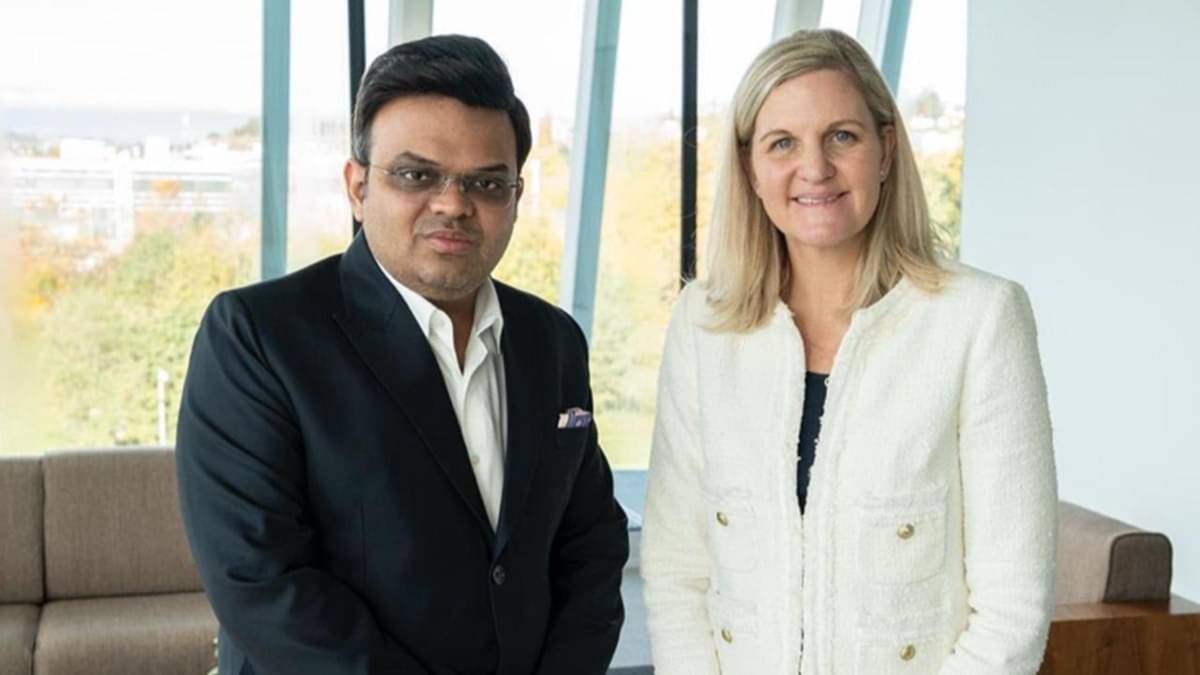 Jay Shah, Kirsty Coventry