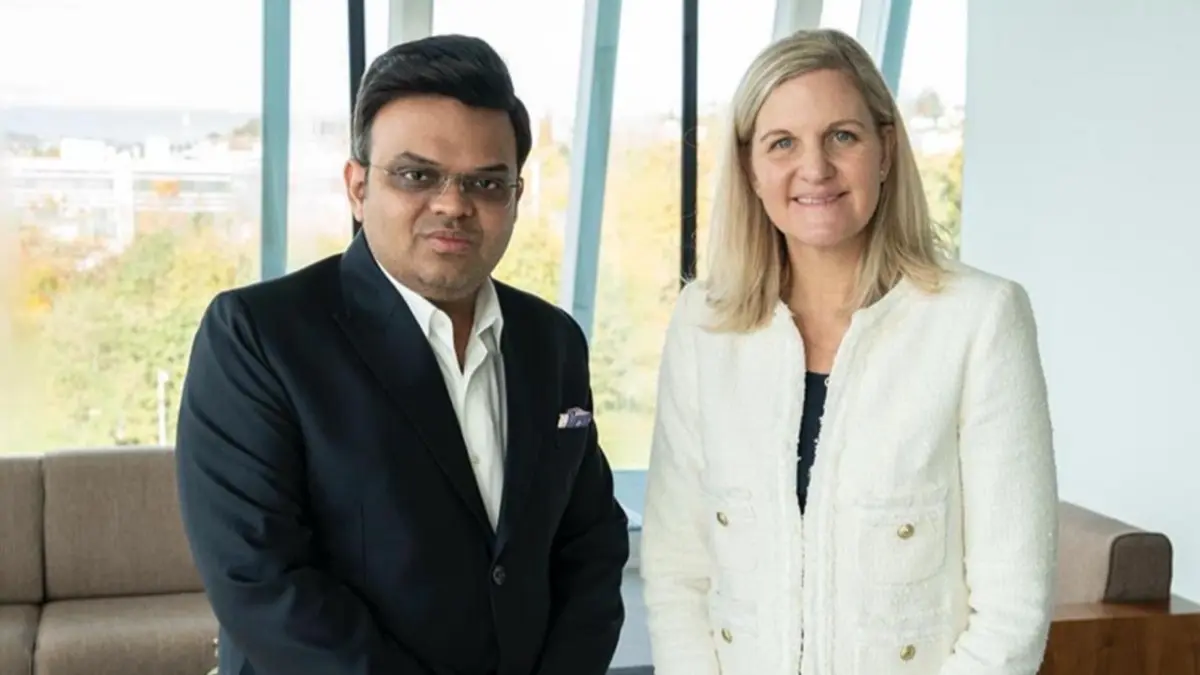 Jay Shah, Kirsty Coventry