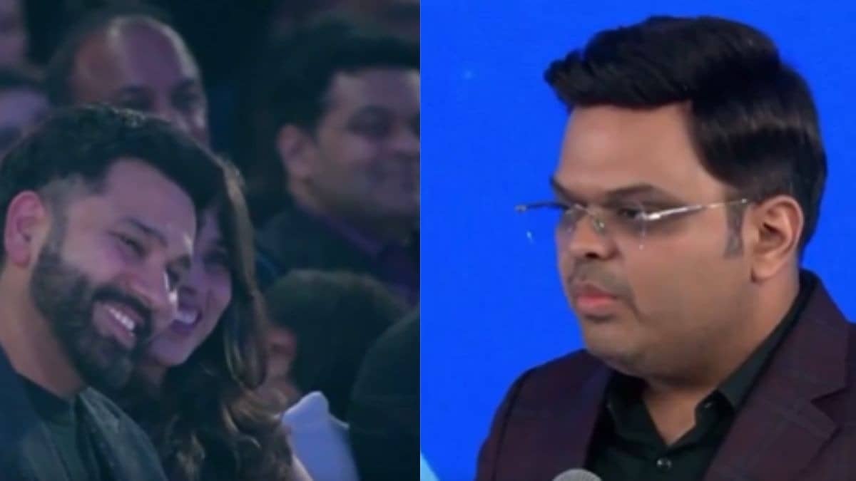 'मैं तो कप्तान ही बोलूंगा...', जय शाह ने रोहित शर्मा से ऐसा क्यों कहा? पत्नी और बगल में बैठी हरमनप्रीत कौर भी मुस्कुराने लगीं; VIDEO