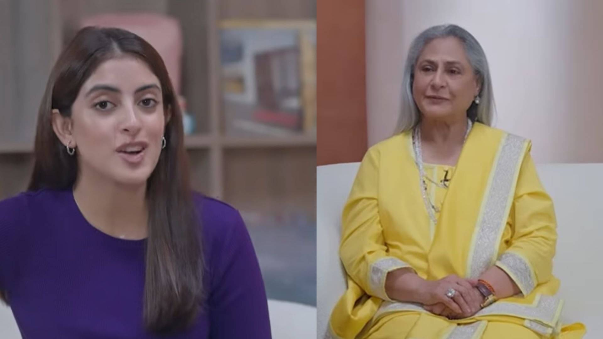 jaya bachchan on navya podcast 
