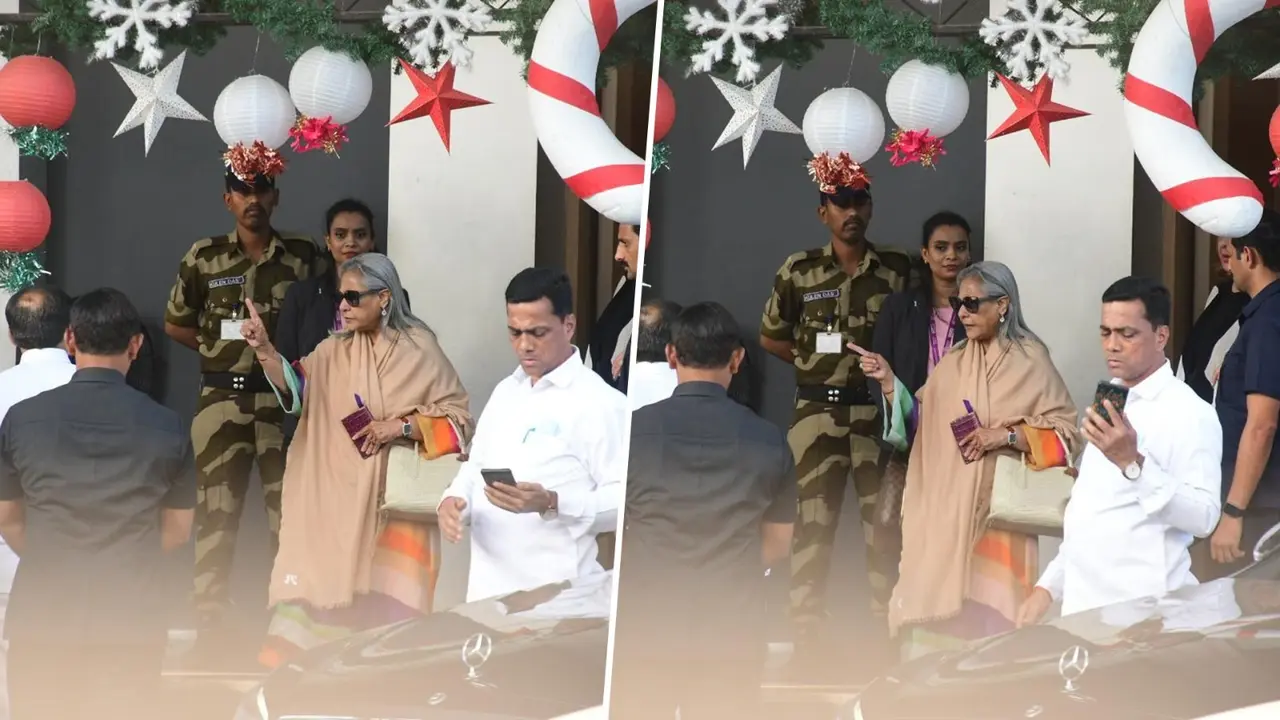 Jaya Bachchan Loses Her Cool Again, But This Time It's Not The Paps | WATCH Jaya Bachchan snapped at airport in angry mood.