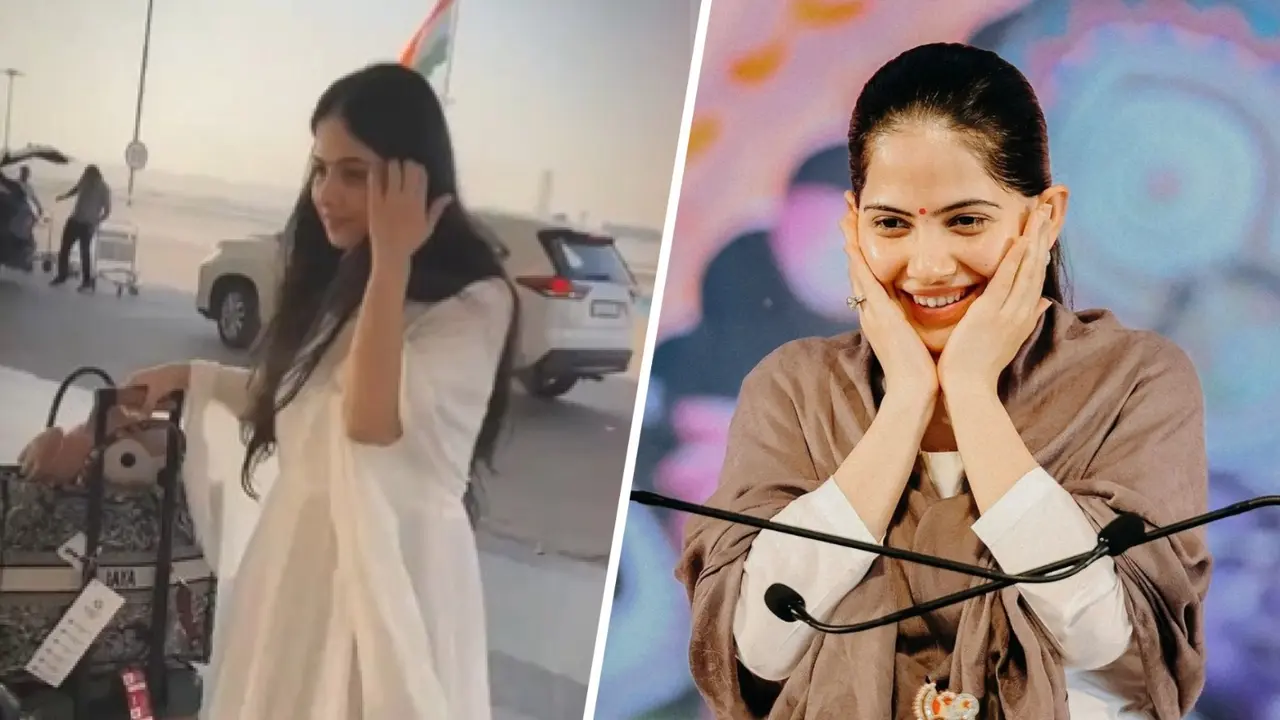 Spiritual Leader Jaya Kishori Carries Dior Bag Similar To PeeCee & JLo, Gets Trolled; Fires Back Jaya Kishori is a spiritual leader and a bhajan singer
