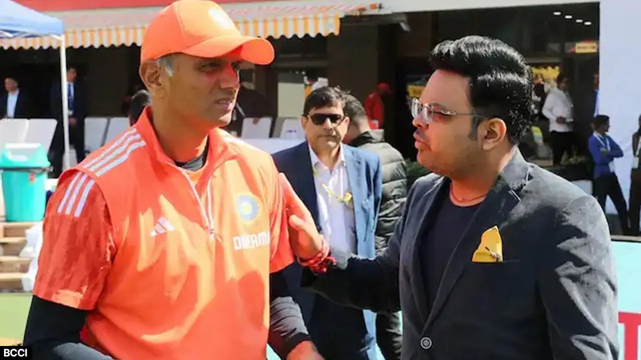 bcci secretary jay shah special post for rahul dravid