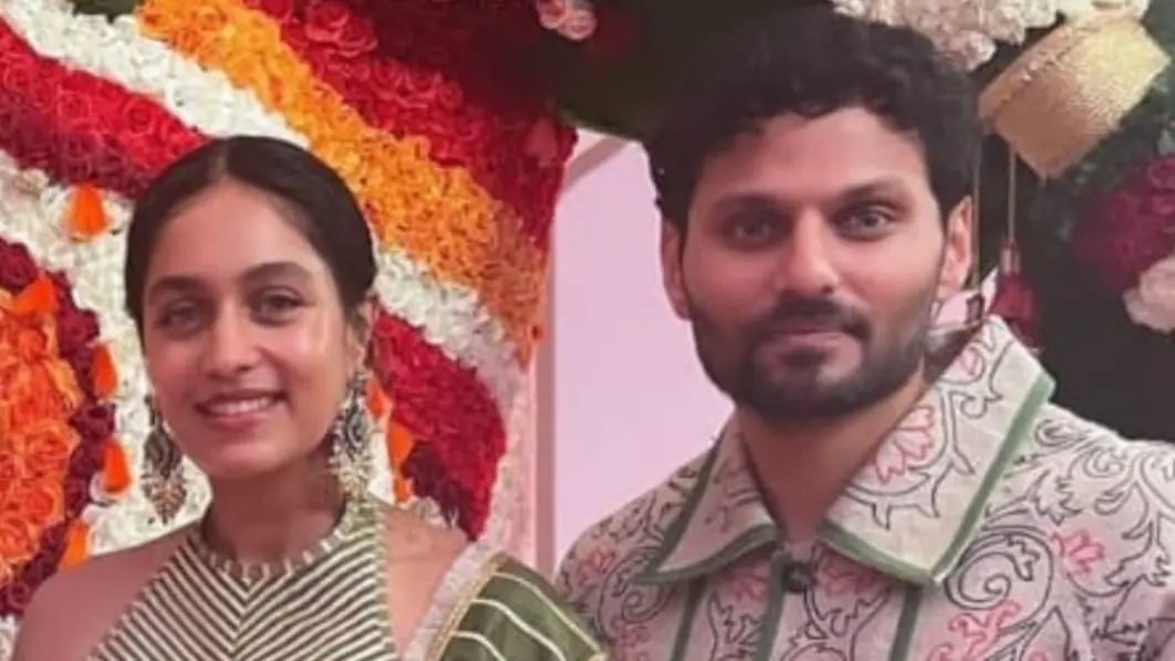 Jay Shetty, Radhi Devlukia Dazzle At Anant Ambani-Radhika Merchant Wedding In Mumbai Jay Shetty and his wife Radhi Devlukia attended Anant Ambani and Radhika Merchant's wedding in Mumbai.