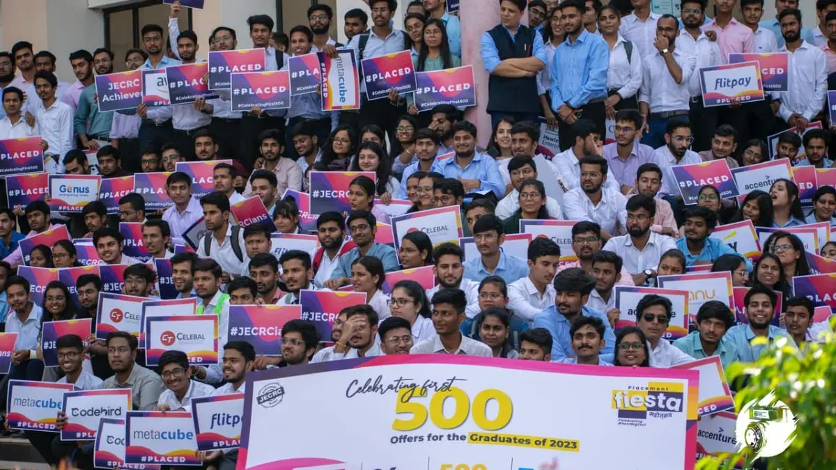 JECRC University Sets New Benchmark in Campus Diversity: 35% of 2025 Placements Secured by Female Students JECRC