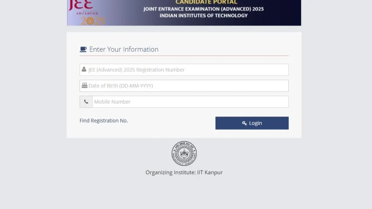 JEE Advanced 2025: AAT Registration Started at jeeadv.ac.in, Direct Link to Apply JEE Advanced 2025: AAT Registration Started at jeeadv.ac.in, Direct Link to Apply