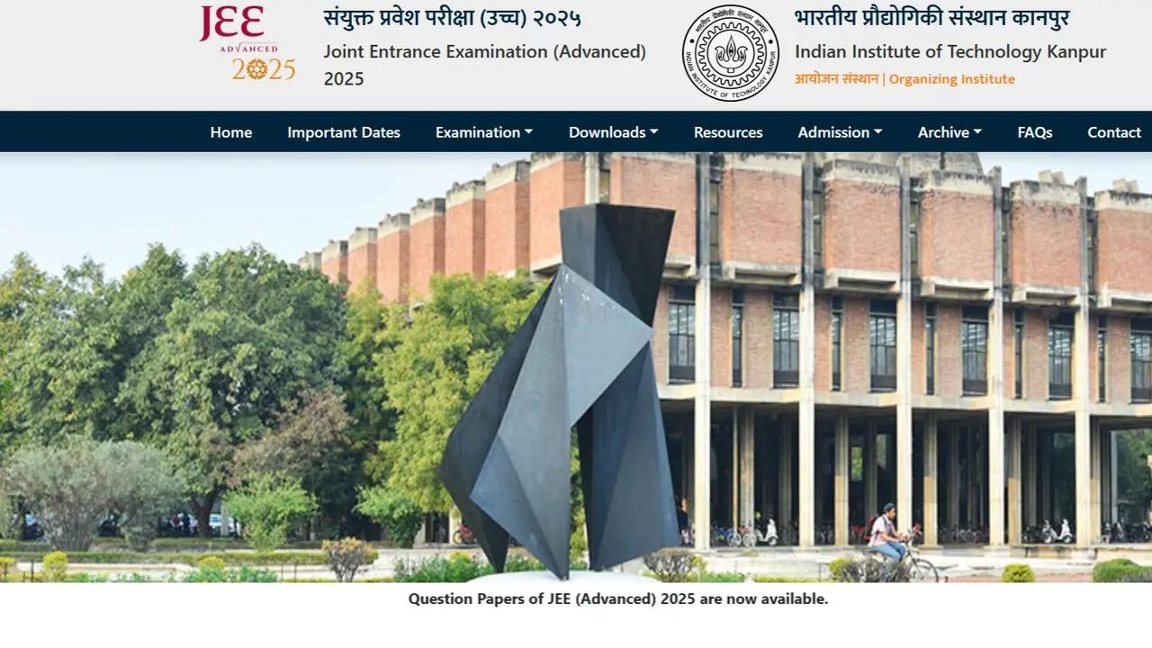 JEE Advanced 2025 Question Papers Released at jeeadv.ac.in, Direct Link to Download JEE Advanced 2025 Question Papers Released at jeeadv.ac.in, Direct Link to Download