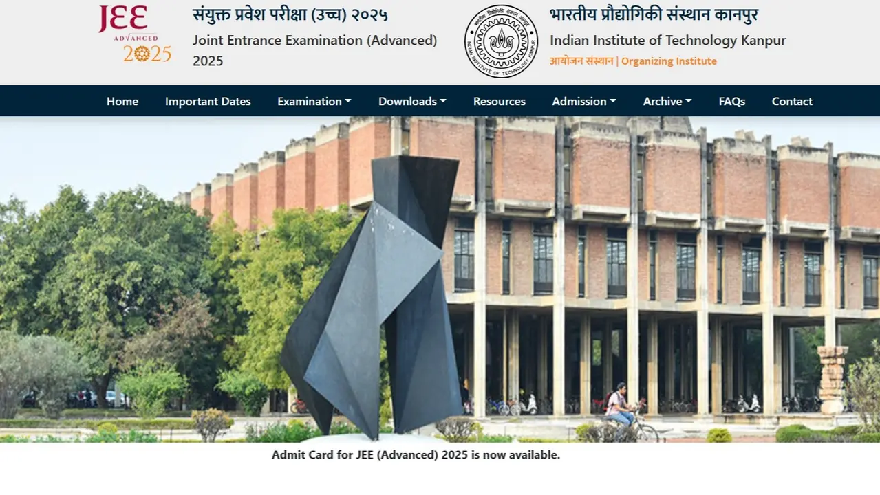 JEE Advanced Admit Card 2025 Released at jeeadv.ac.in, Direct Link to Download Here