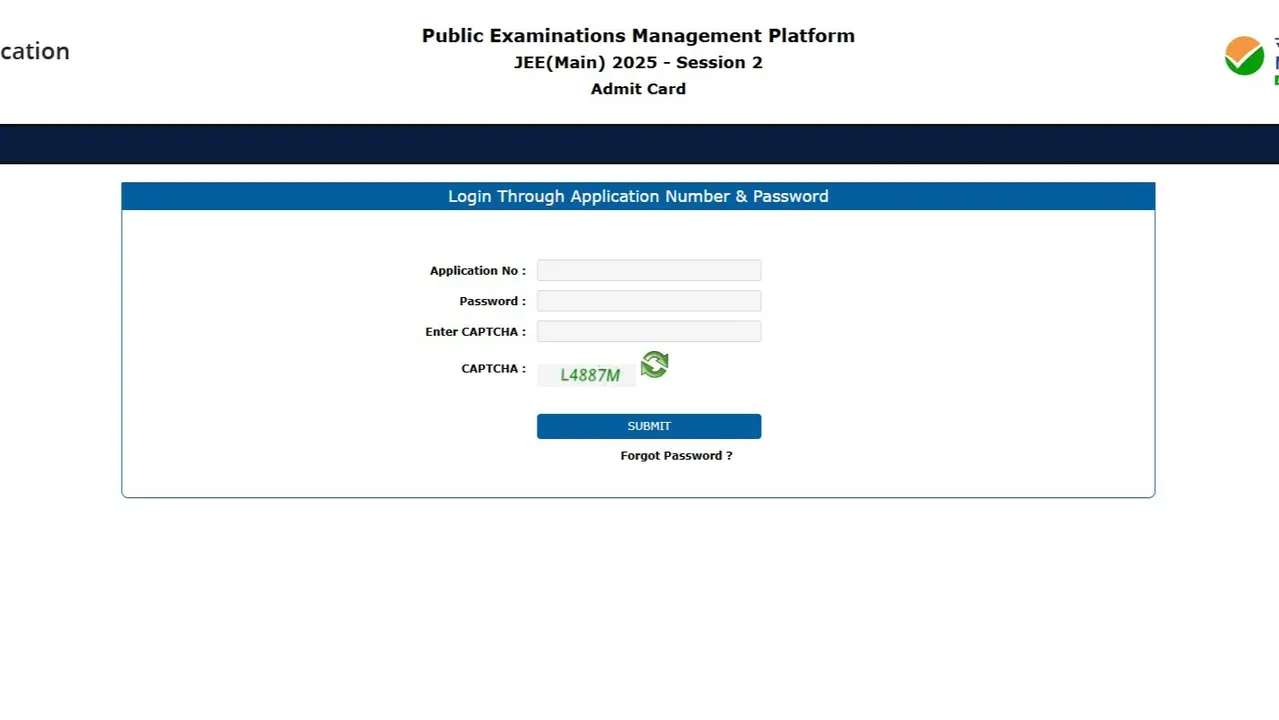 JEE Mains 2025 Session 2 Admit Card for April 2, 3 and 4 Out at jeemain.nta.nic.in; Direct Link Here JEE Mains 2025 Session 2 Admit Card