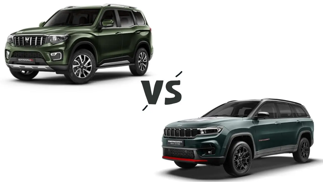 Jeep Meridian vs Mahindra Scorpio N