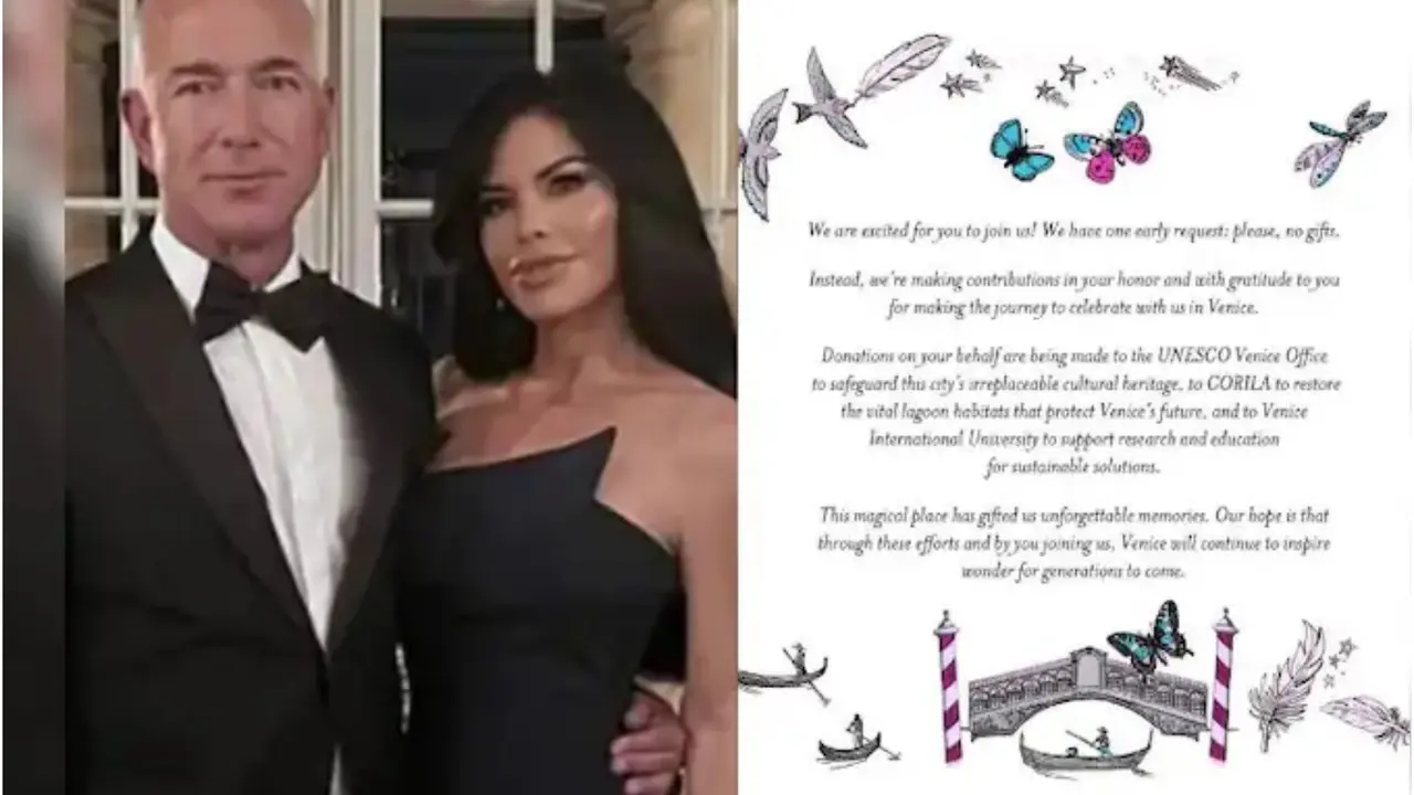 Jeff Bezos Lauren Sanchez wedding