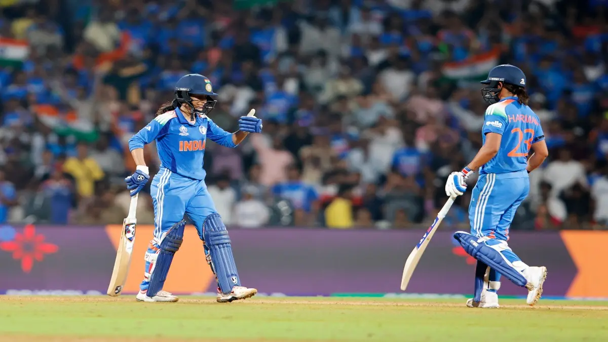 Jemimah Rodrigues and Harmanpreet Kaur