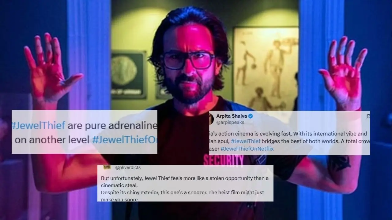 Jewel Thief-The Heist Begins X Review: Saif Ali Khan, Jaideep Ahlawat's Action Thriller Sparks Mixed Reactions Jewel Thief-The Heist Begins X Review: Saif Ali Khan, Jaideep Ahlawat's Action Thriller Sparks Mixed Reactions