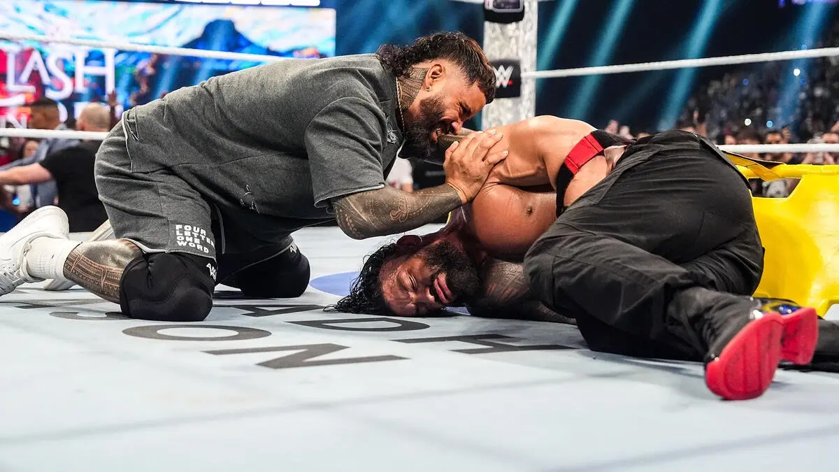Bad News For Roman Reigns Fans, The Original Tribal Chief's Latest Health Update Likely To Force Him To Be Out Of The WWE 'Indefinitely' Jey Uso tries to help Roman Reigns after brutal attacks from The Vision