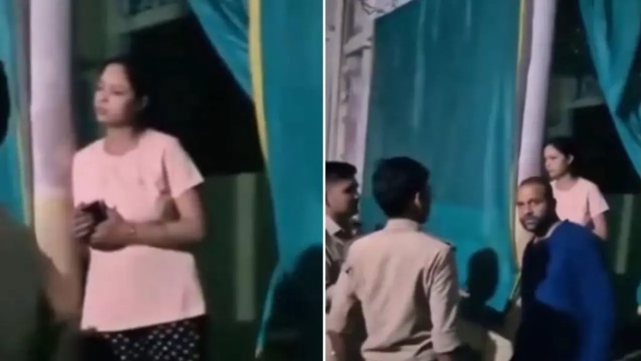 jhansi news husband went duty wife meet boyfriend late night