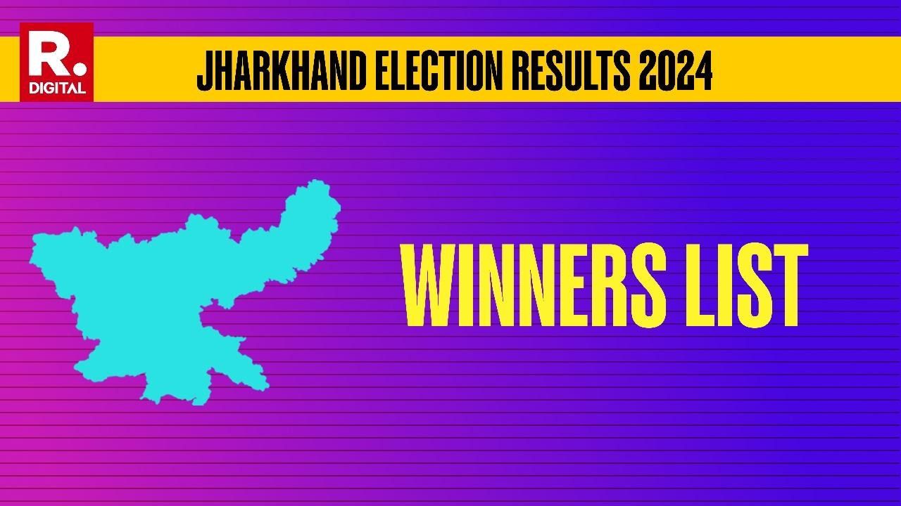 Jharkhand Election Result 2024 LIVE Full List of Constituencywise