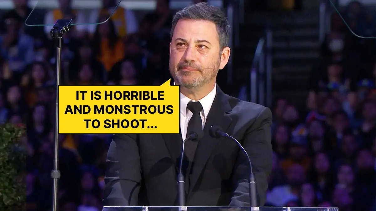 Jimmy Kimmel reacts to Charlie Kirk's death