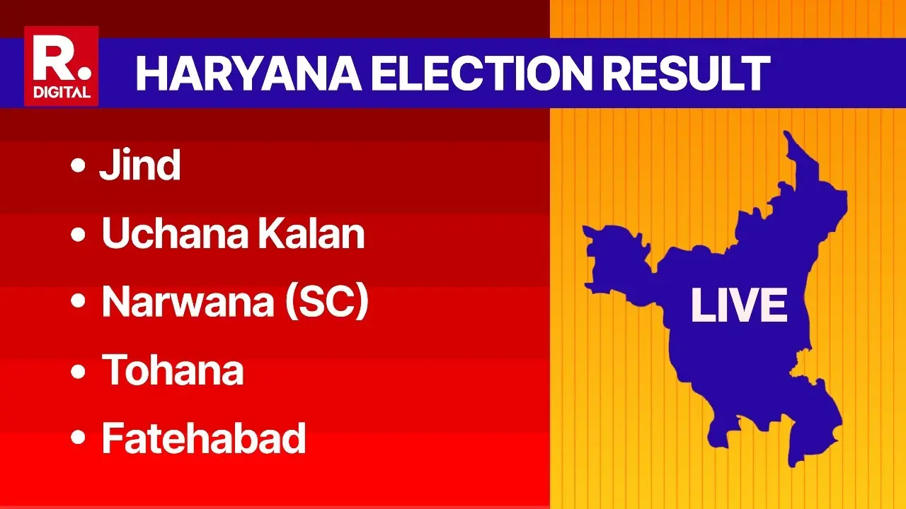 Jind, Uchana Kalan, Narwana (SC), Tohana Election Result 2024 LIVE: BJP's Krishan Lal Wins Jind Seat Jind, Uchana Kalan, Narwana (SC), Tohana Election Result 2024 LIVE
