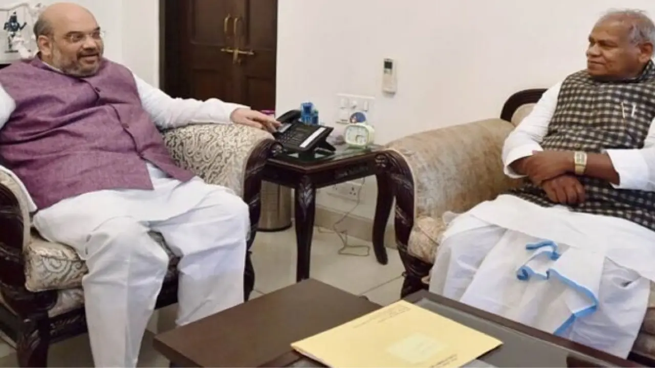 Jitan Ram Manjhi & Amit Shah