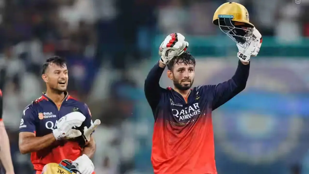 Jitesh sharma thanks bholenath for historic win against lsg as rcb reaches to qualifier 1 lsg vs rcb highlights