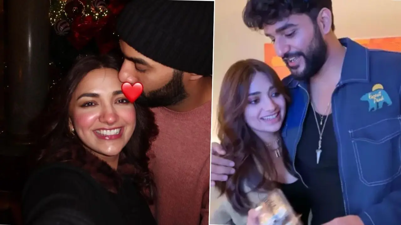 Jiya Shankar Dismisses Engagement Rumours With Abhishek Malhan, Shares Kissing Photo With Mystery Man