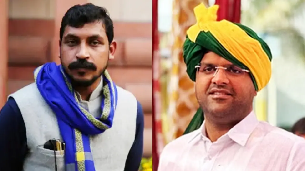 JJP and Azad Samaj Party Kanshi Ram alliance