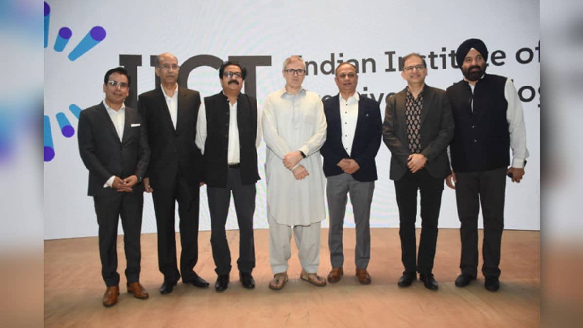 J&K CM Omar Abdullah Visits IICT Campus In Mumbai